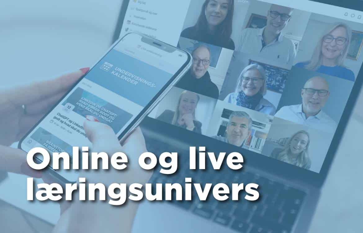 Her finder du information om Learning Community PRO online og live læringsuniverset